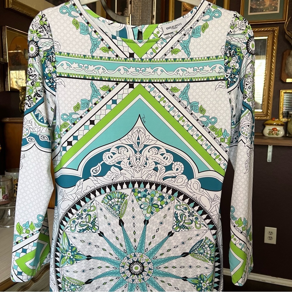 Emilio Pucci Jersey Silk Dress IT 38 XS US - Picture 2 of 13